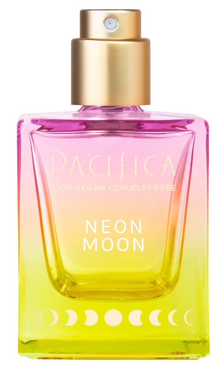 Pacifica Neon Moon Spray Perfume with ingredients list