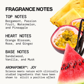 Pacifica Passion Fruit Body Mist 5 oz back view
