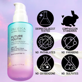 Pacifica Peptide Face Moisturizer side view showing packaging