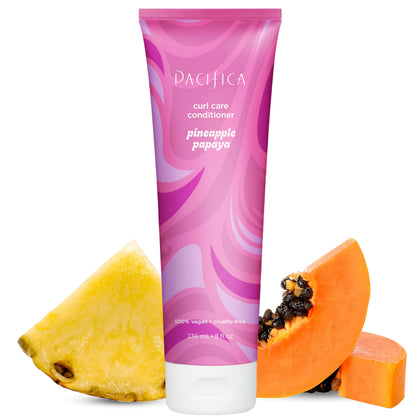 Pacifica Pineapple Papaya Curl Care Conditioner 259g front view