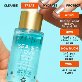 Pacifica Sea & C Love Vitamin C Serum with marine extracts