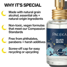 Pacifica Silver Moon Perfume bottle side view