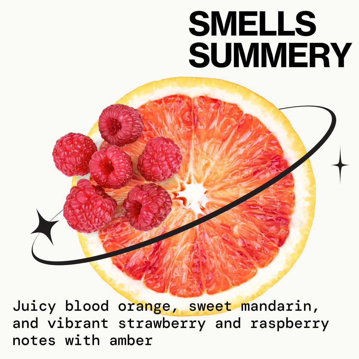 Pacifica Tuscan Blood Orange Eau de Parfum back view with ingredient list