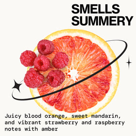 Pacifica Tuscan Blood Orange Eau de Parfum back view with ingredient list