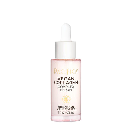 Pacifica Vegan Collagen Complex Face Serum front view with packaging