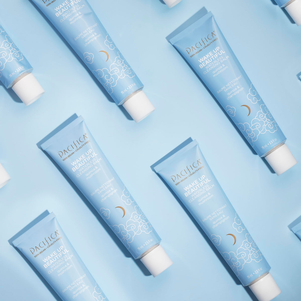 Pacifica Wake Up Beautiful Cleansing Balm close-up of ingredients