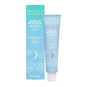 Pacifica Wake Up Beautiful Cleansing Balm front view in recyclable tube