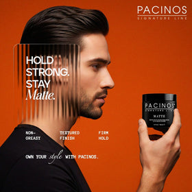 Pacinos Matte Hair Paste 4 fl oz packaging details