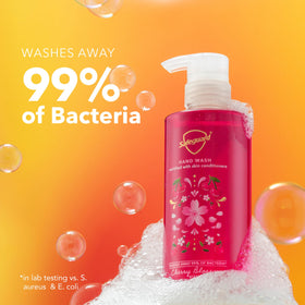 Pack of 4 Safeguard Cherry Blossom Liquid Hand Soap
