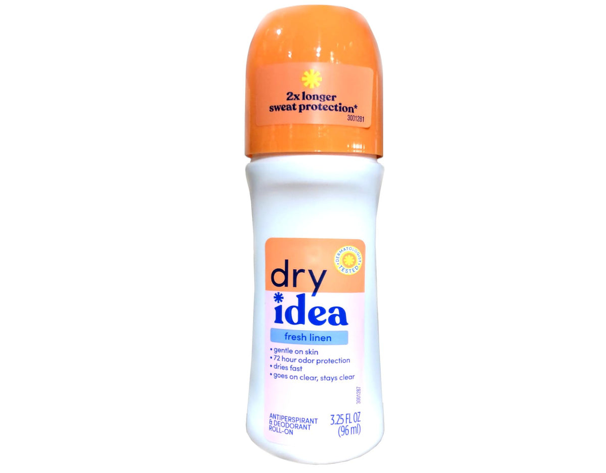 Pack of 5 Dry Idea Fresh Linen Antiperspirant deodorants