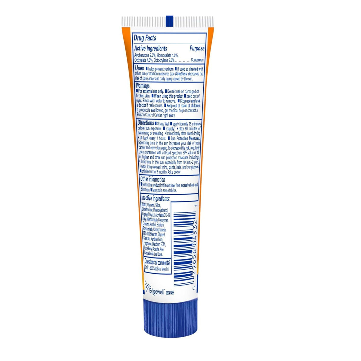 Pack of 6 Banana Boat Sport Performance Sunscreen tubes