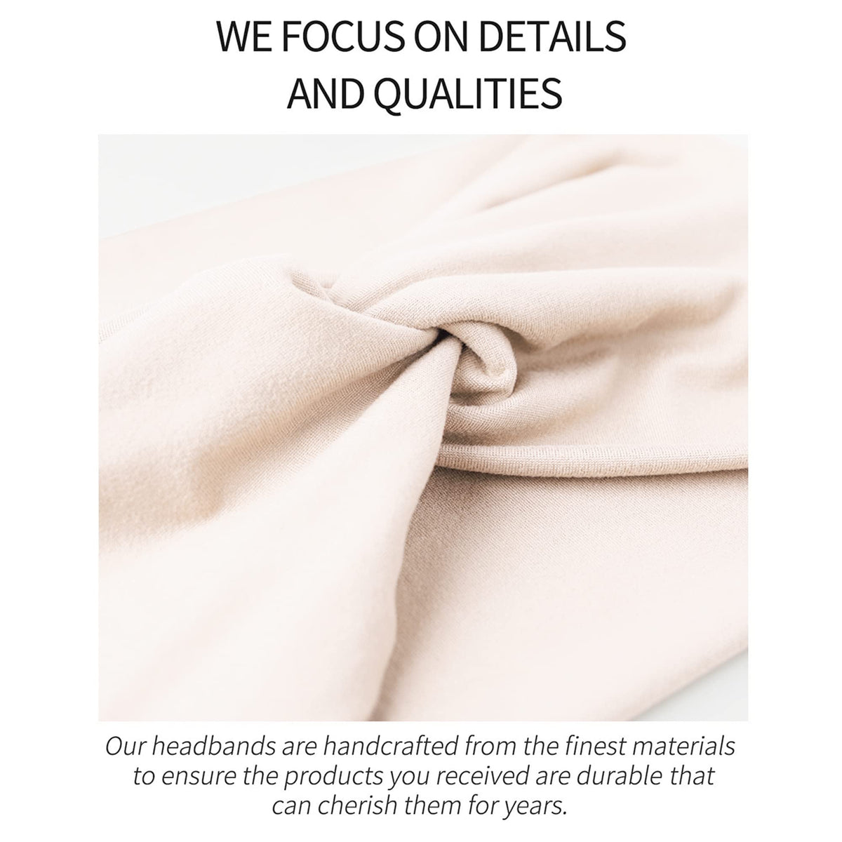 Packaged Jesries Extra Wide Turban Headbands ready for gifting