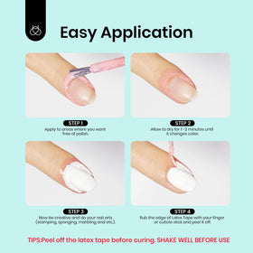 packaging of beetles Gel Polish Liquid Latex Cuticle Guard