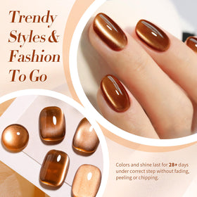 Packaging of Born Pretty Brown Moonlight Cat Magnetic Gel Nail Polish