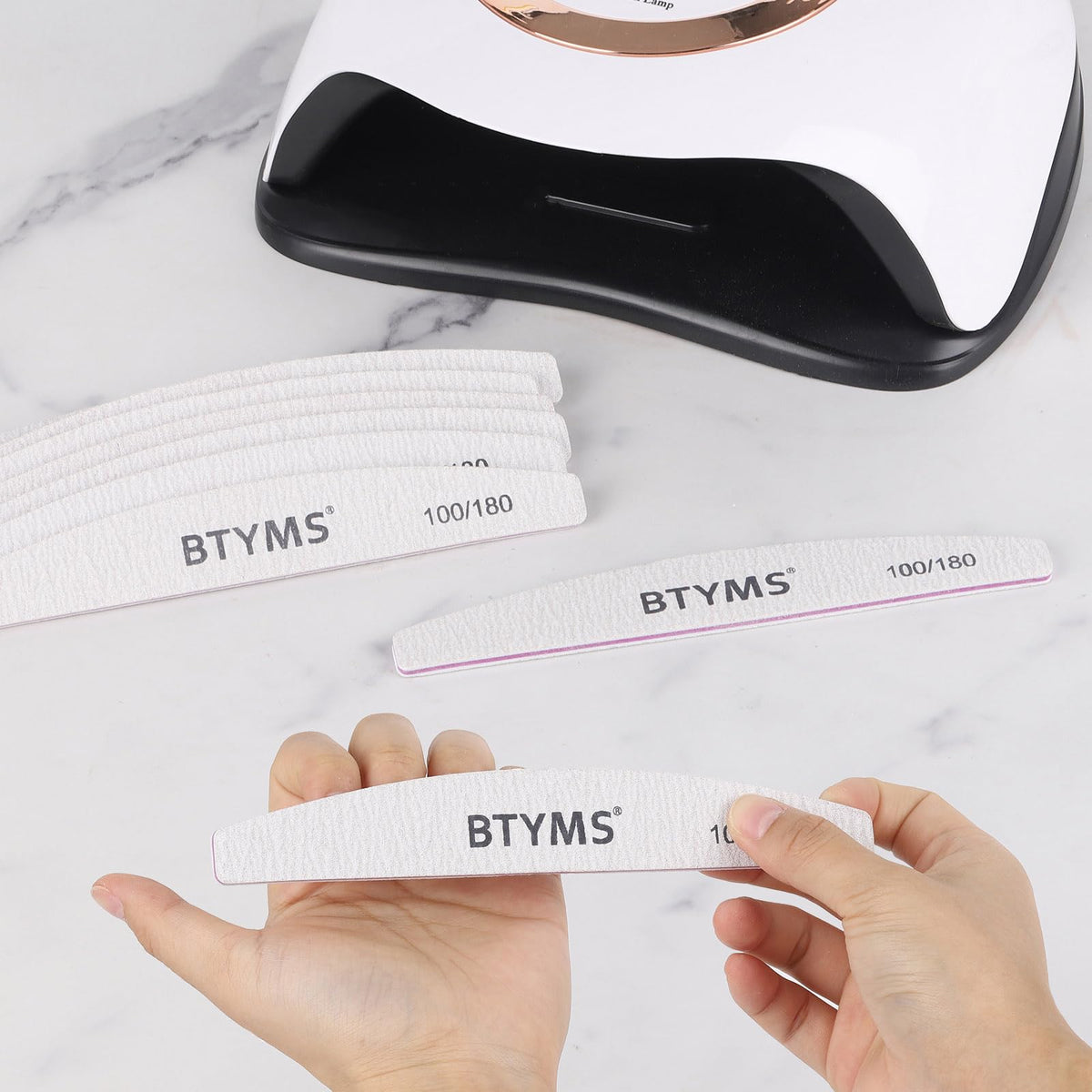 Packaging of BTYMS 25Pcs nail file set