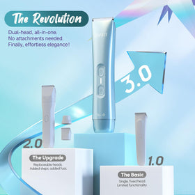 Packaging of BYART Dual Head Bikini Trimmer