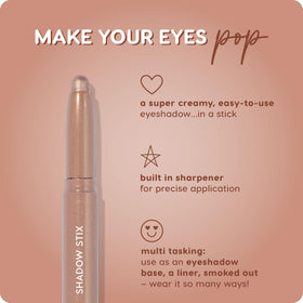 Packaging of ColourPop Shadow Stix Cream Eyeshadow Stick