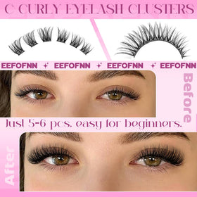 Packaging of Eefofnn Lash Clusters Kit