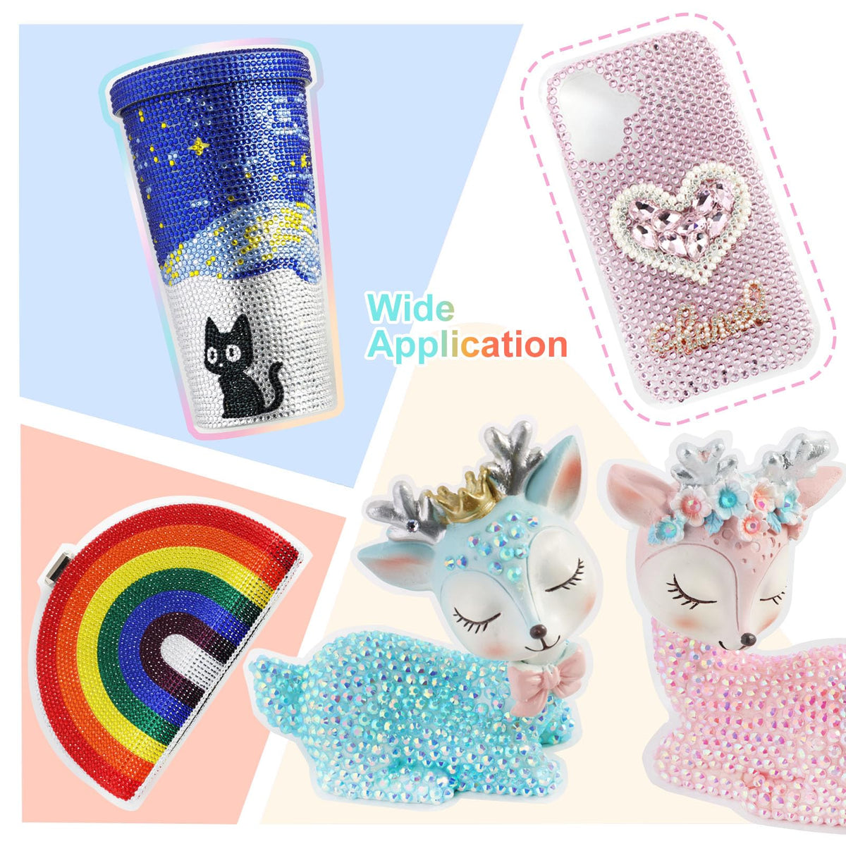 Packaging of ELEEGEM 45000pcs Bedazzling Kit