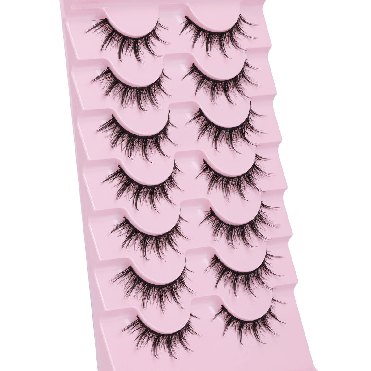 Packaging of EYDEVRO Manga Lashes showing 7 pairs
