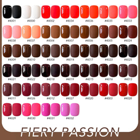 Packaging of GAOY 42 Pcs Gel Nail Polish Set
