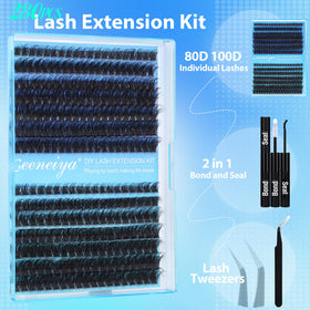 Packaging of Geeneiya Thick Lashes Extension Kit