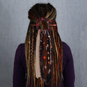 Packaging of Generic Dreadlock Hair Tie with accessories