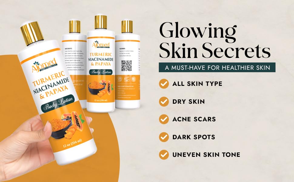 Packaging of Generic Turmeric Body Cream