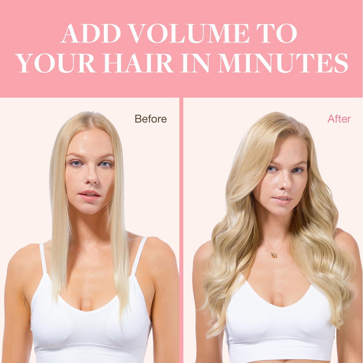 Packaging of GOO GOO Clip in Hair Extensions