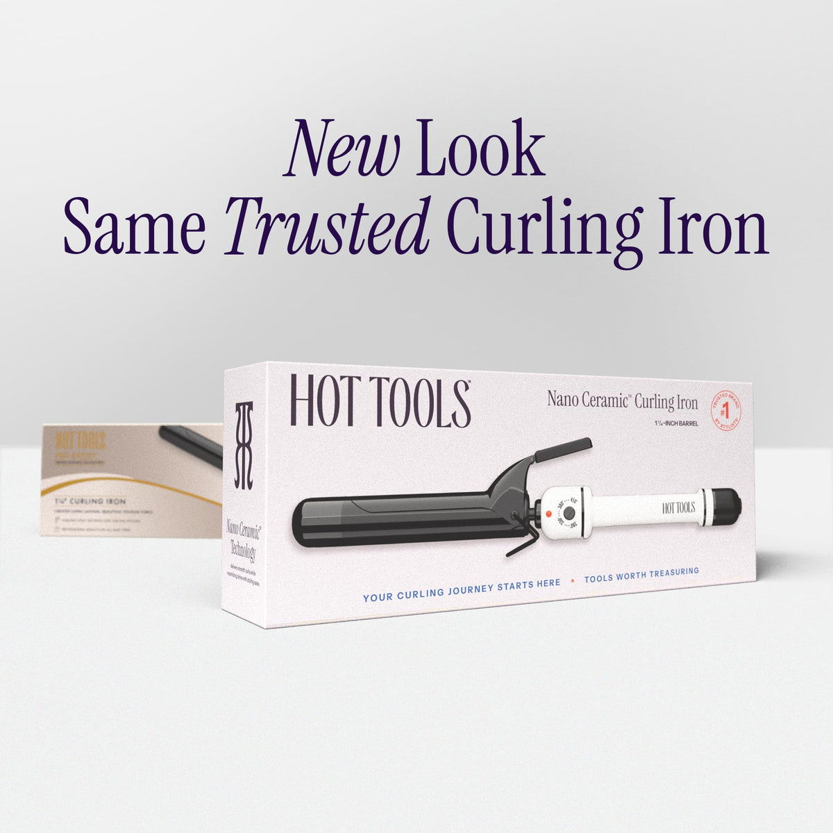 Packaging of HOT TOOLS Pro Artist Nano Ceramic Curling Iron