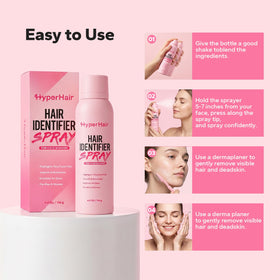 Packaging of HyperHair Hair Identifier Spray