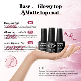 Packaging of JEWHITENY Gel Nail Polish Kit