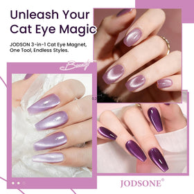 Packaging of JODSONE 3-in-1 Cat Eye Magnet Tool