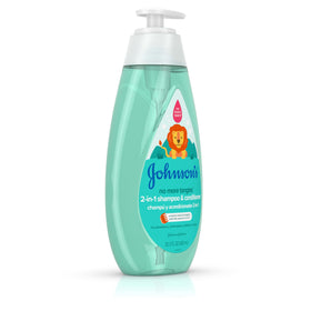 Packaging of Johnson's Baby No More Tangles 2-in-1 Shampoo & Conditioner