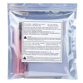 Packaging of LAUBESS LASH DIY Lash Extension Kit