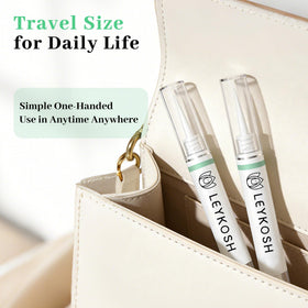 Packaging of LEYKOSH Nail Glue Remover showing product details