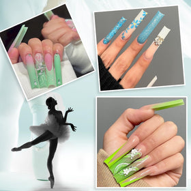 Packaging of LIONVISON XXL Square Nail Tips