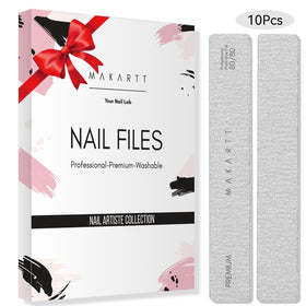 Packaging of Makartt 80/80 grit nail files set