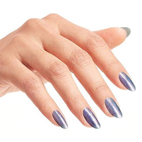 Packaging of OPI Nail Lacquer in dark purple