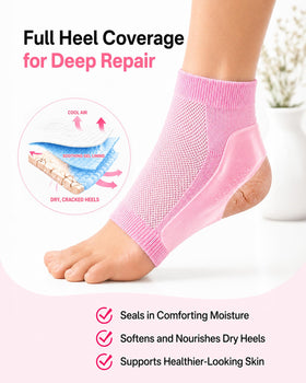 Packaging of Originbuty Moisturizing Socks for gifting