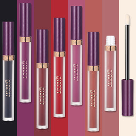 Packaging of QiBest matte liquid lipstick set