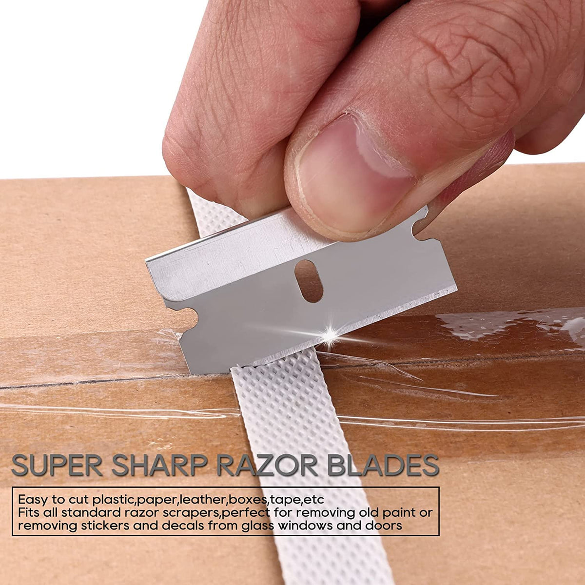 Packaging of REXBETI single edge razor blades