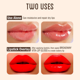 Packaging of Ruby Kisses Vita-Lip Clear Lip Gloss pack