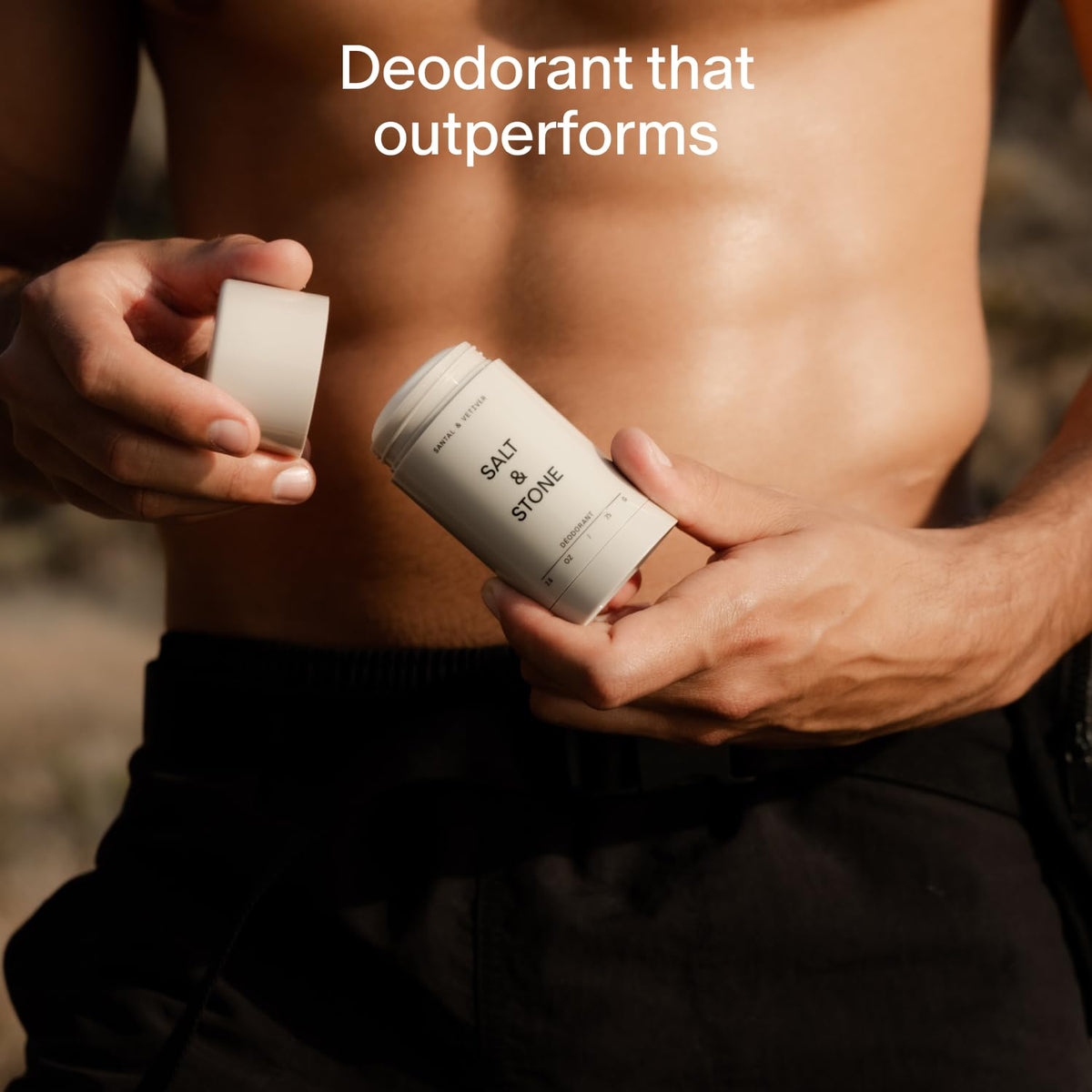 Packaging of Salt & Stone Travel Size Deodorant Set