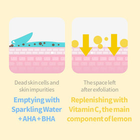 Packaging of Secret Key Lemon Sparkling Peeling Gel