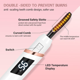 Packaging of shenlanbolt heated eyelash curler with elegant design