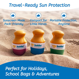 Packaging of Solar Buddies Sunscreen Applicator
