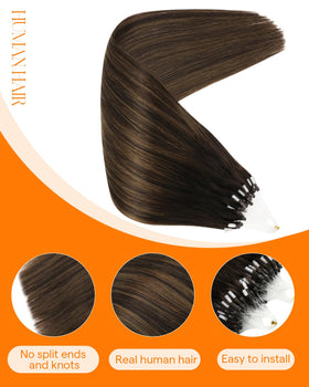 Packaging of Sunny Hair 16 Inch Micro Link Hair Extensions