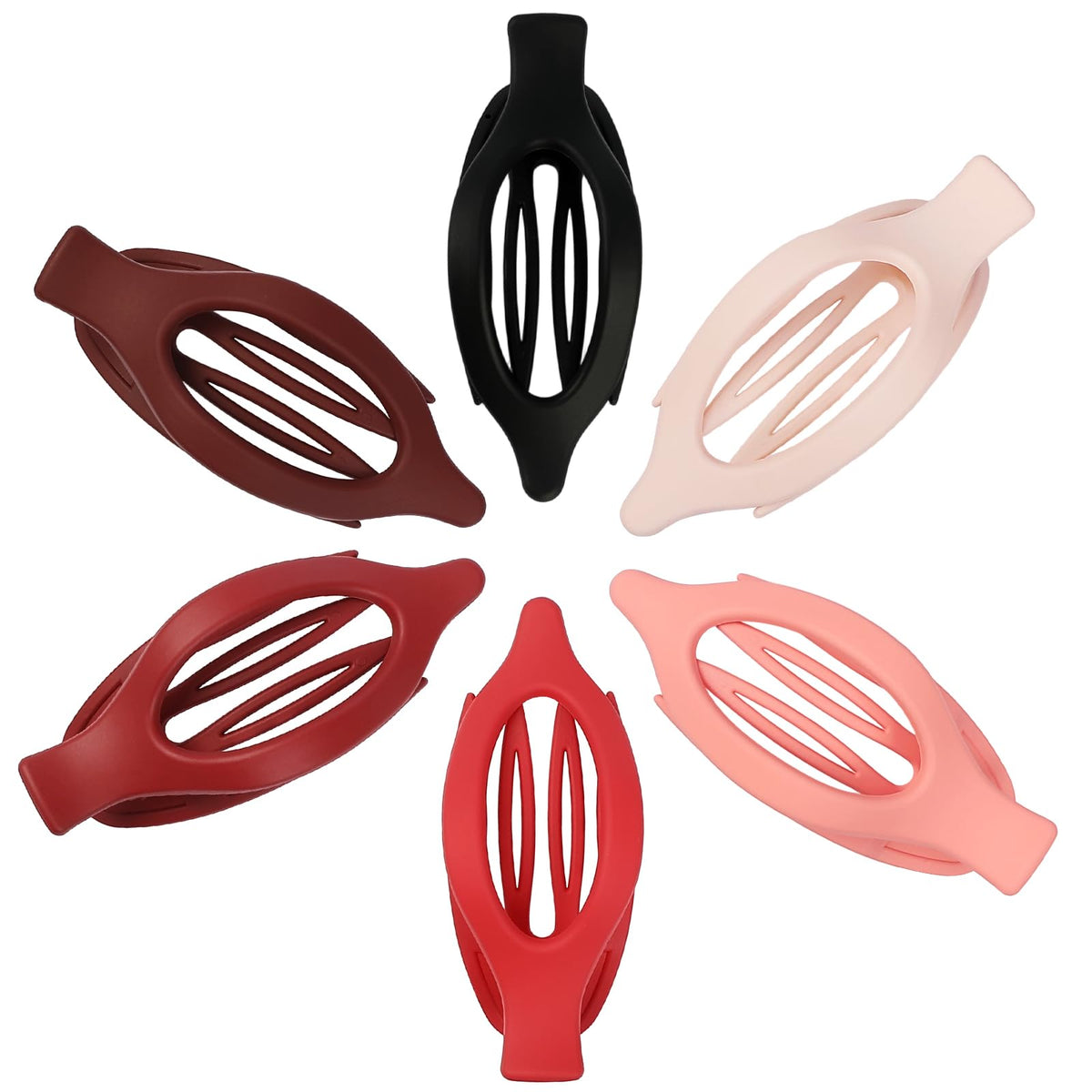 Packaging of USDNICE Flat Hair Clips Set
