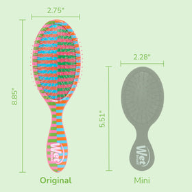 Packaging of Wet Brush Original Detangler in Retro Sport edition